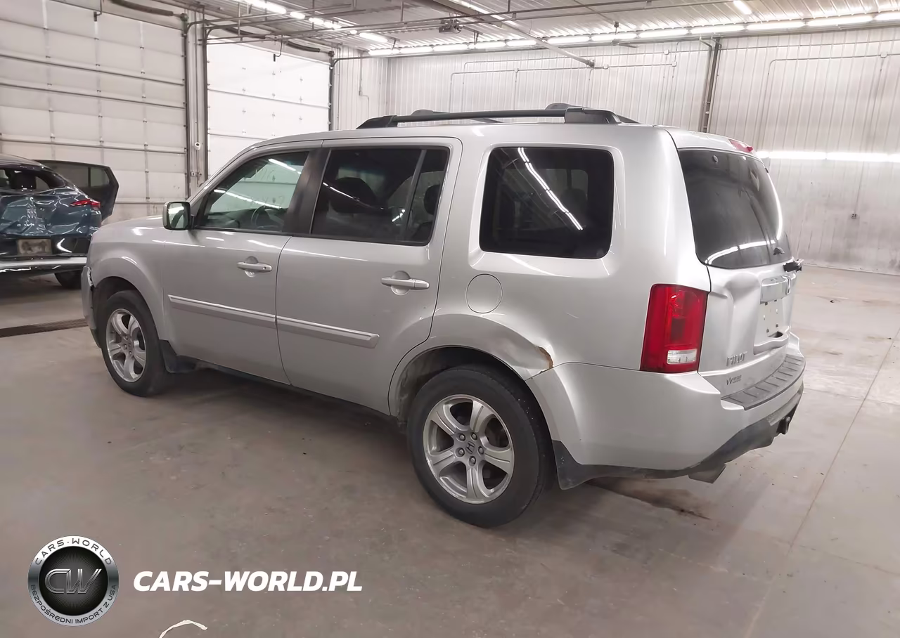 2014 Honda Pilot Ex-L VIN:5FNYF4H51EB001286 - 3
