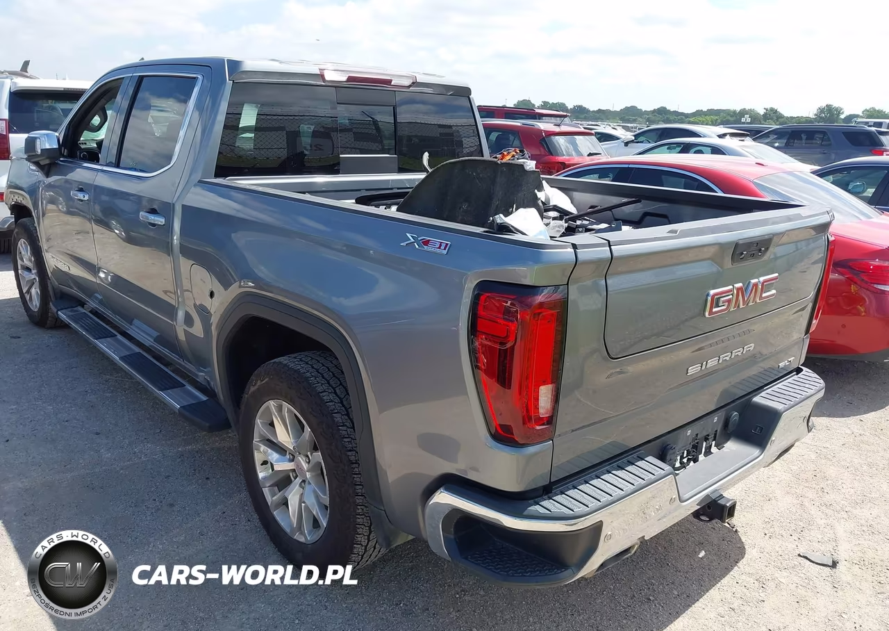 2021 GMC Sierra 1500 4Wd Short Box Slt VIN:3GTU9DED3MG247394 - 3