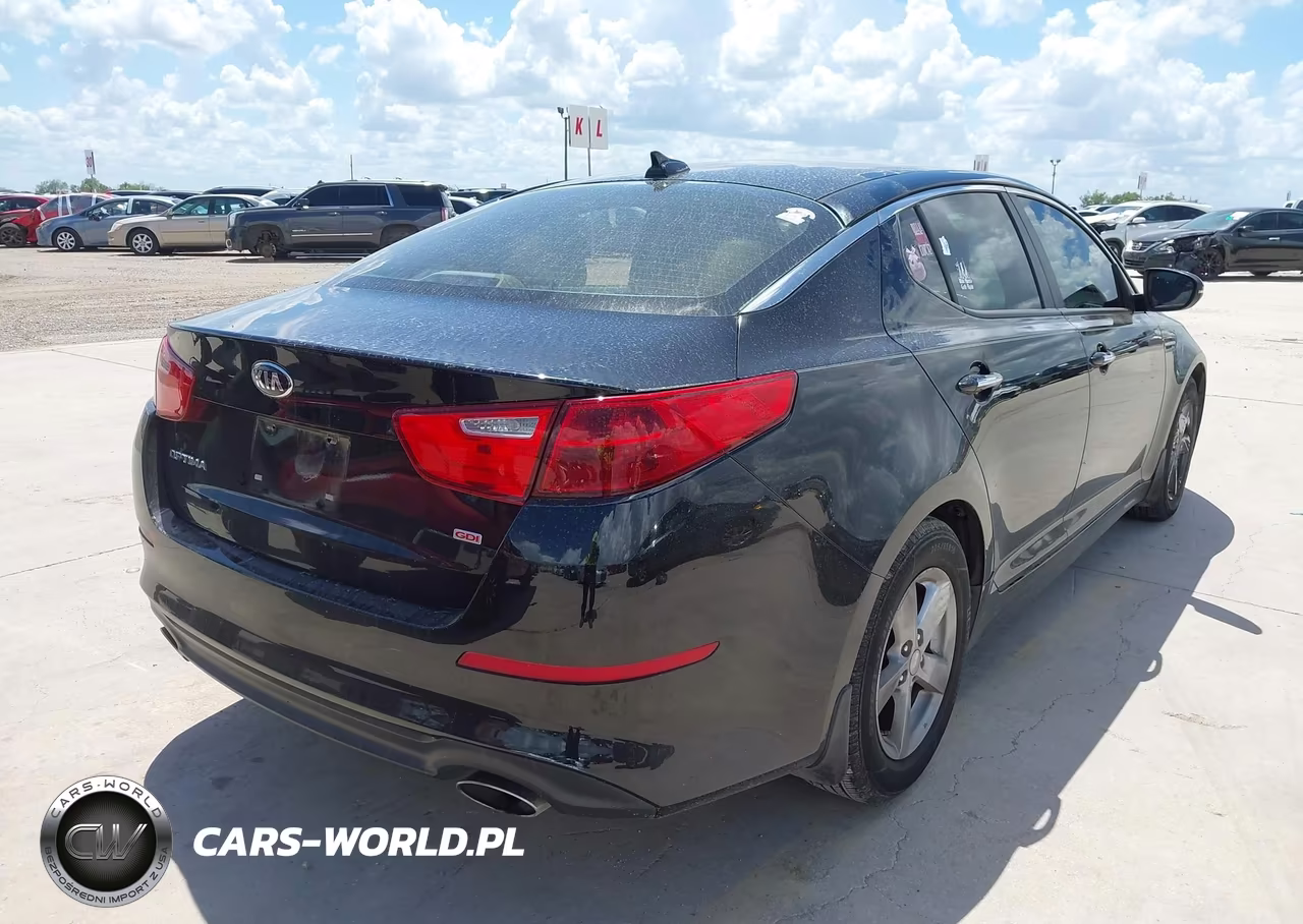 2015 Kia Optima Lx VIN:5XXGM4A70FG366845 - 4
