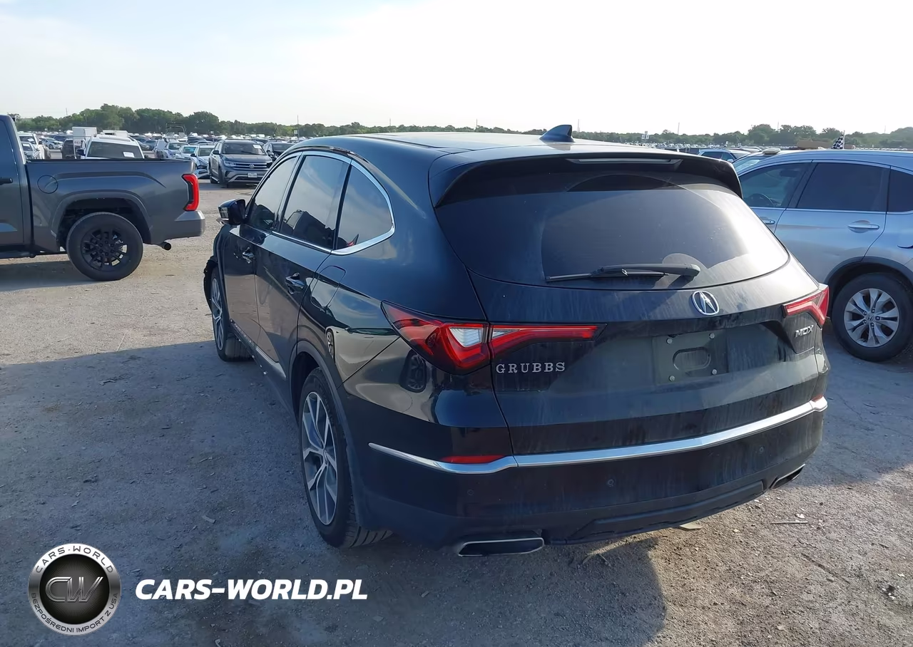 2022 Acura Mdx Technology Package VIN:5J8YD9H4XNL006124 - 3