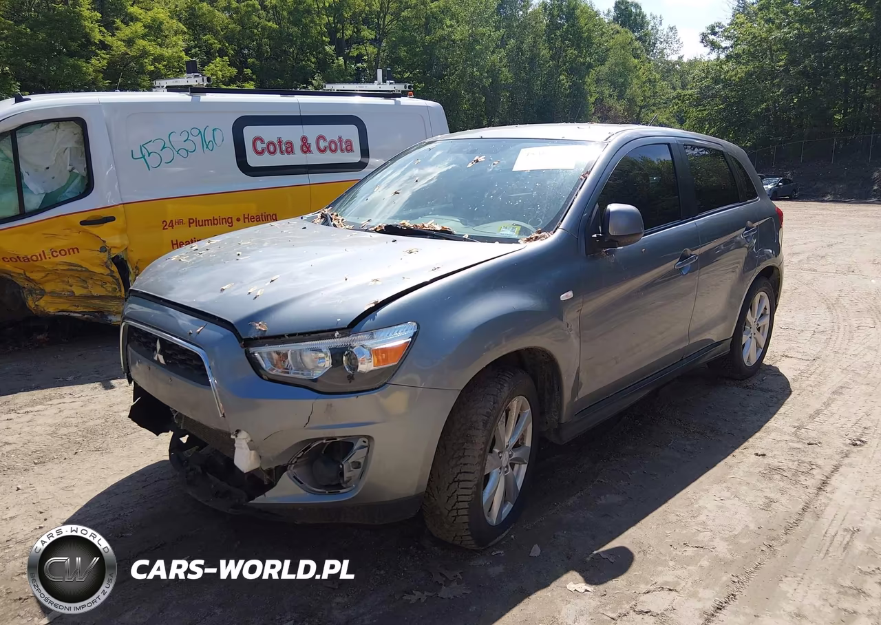 2014 Mitsubishi Outlander Sport Es VIN:4A4AR3AU8EE011697 - 2