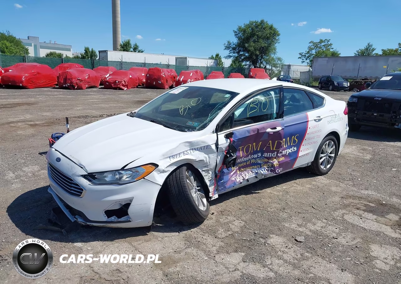 2020 Ford Fusion Se VIN:3FA6P0HDXLR183687 - 2