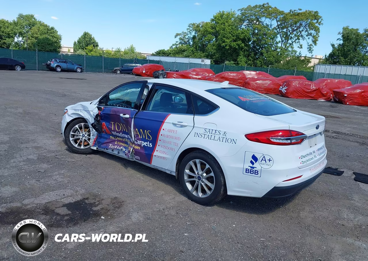 2020 Ford Fusion Se VIN:3FA6P0HDXLR183687 - 3