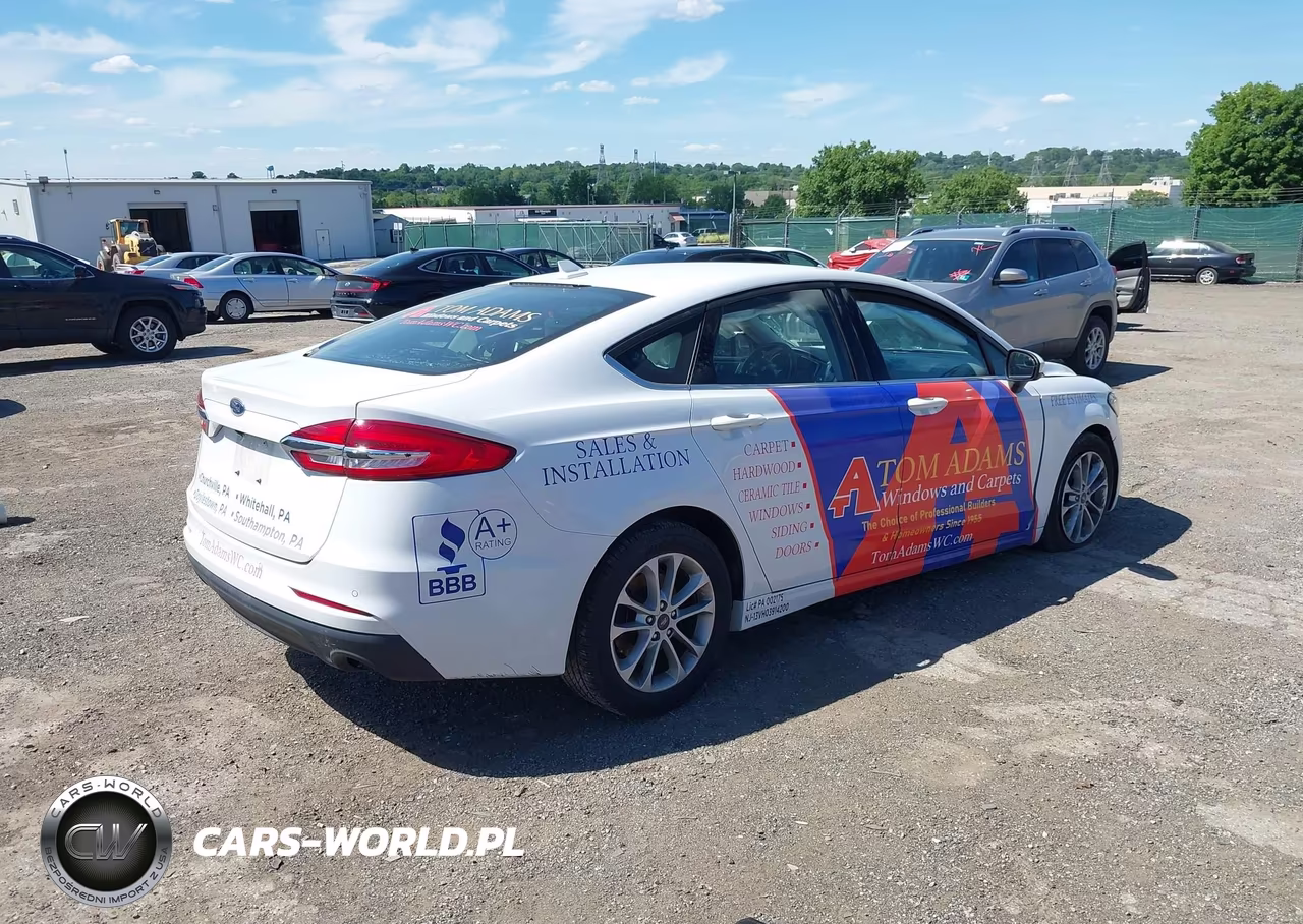 2020 Ford Fusion Se VIN:3FA6P0HDXLR183687 - 4