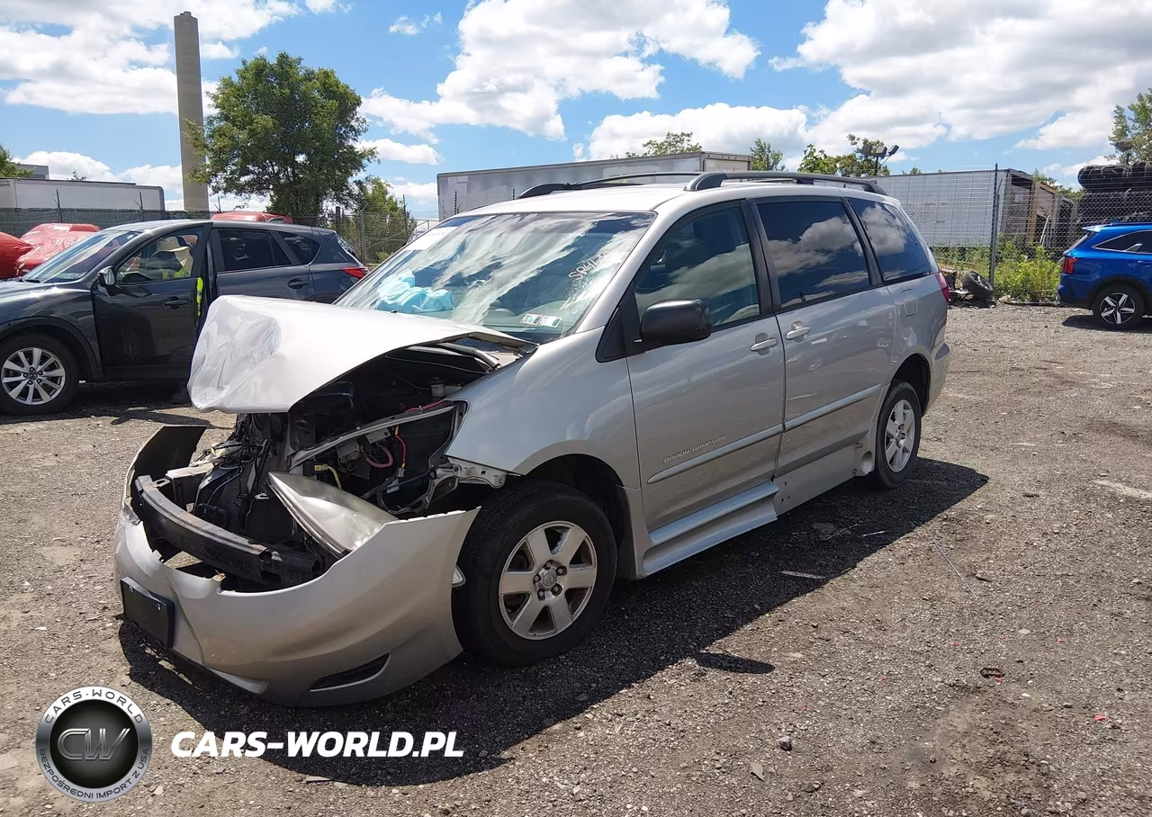 2007 Toyota Sienna Le VIN:5TDZK23C57S005673 - 2