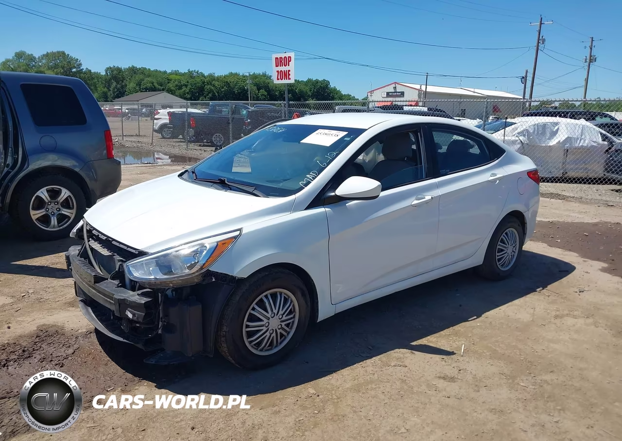 2016 Hyundai Accent Se VIN:KMHCT4AE8GU032439 - 2