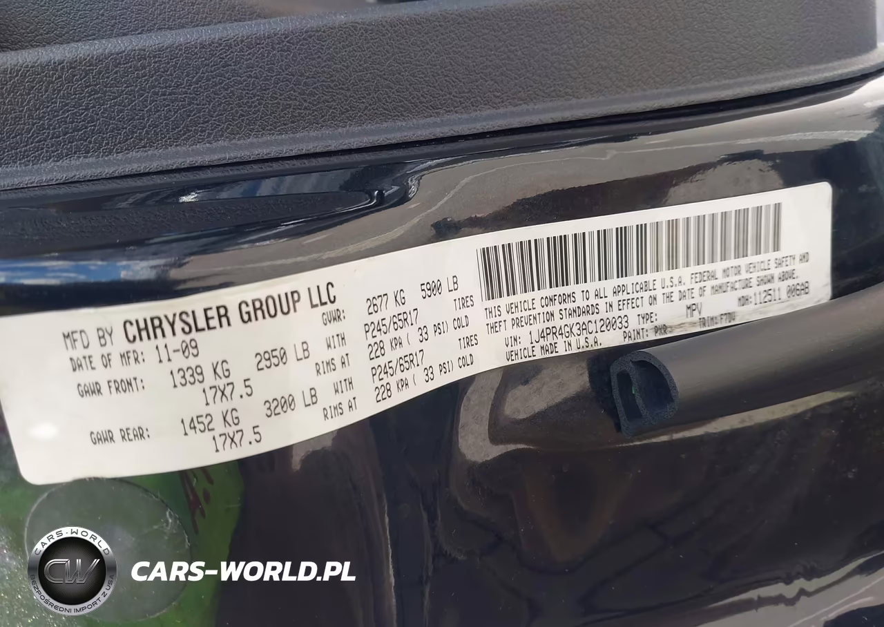 2010 Jeep Grand Cherokee Laredo VIN:1J4PR4GK3AC120033 - 9