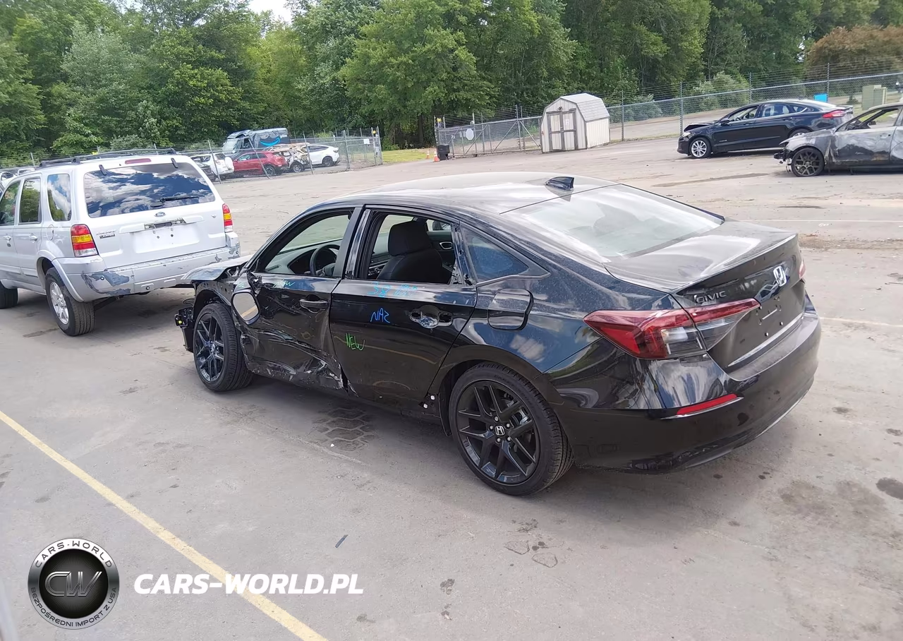 2026 Honda Civic Sport VIN:2HGFE2F51TH566096 - 3