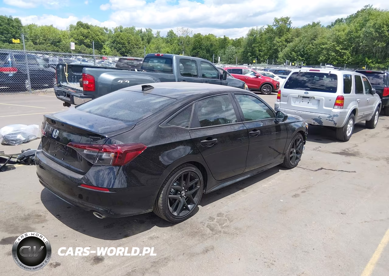 2026 Honda Civic Sport VIN:2HGFE2F51TH566096 - 4