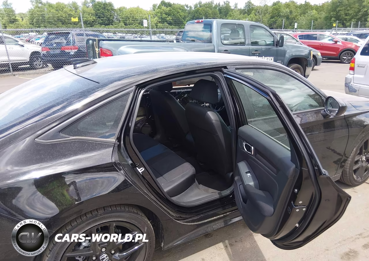 2026 Honda Civic Sport VIN:2HGFE2F51TH566096 - 8