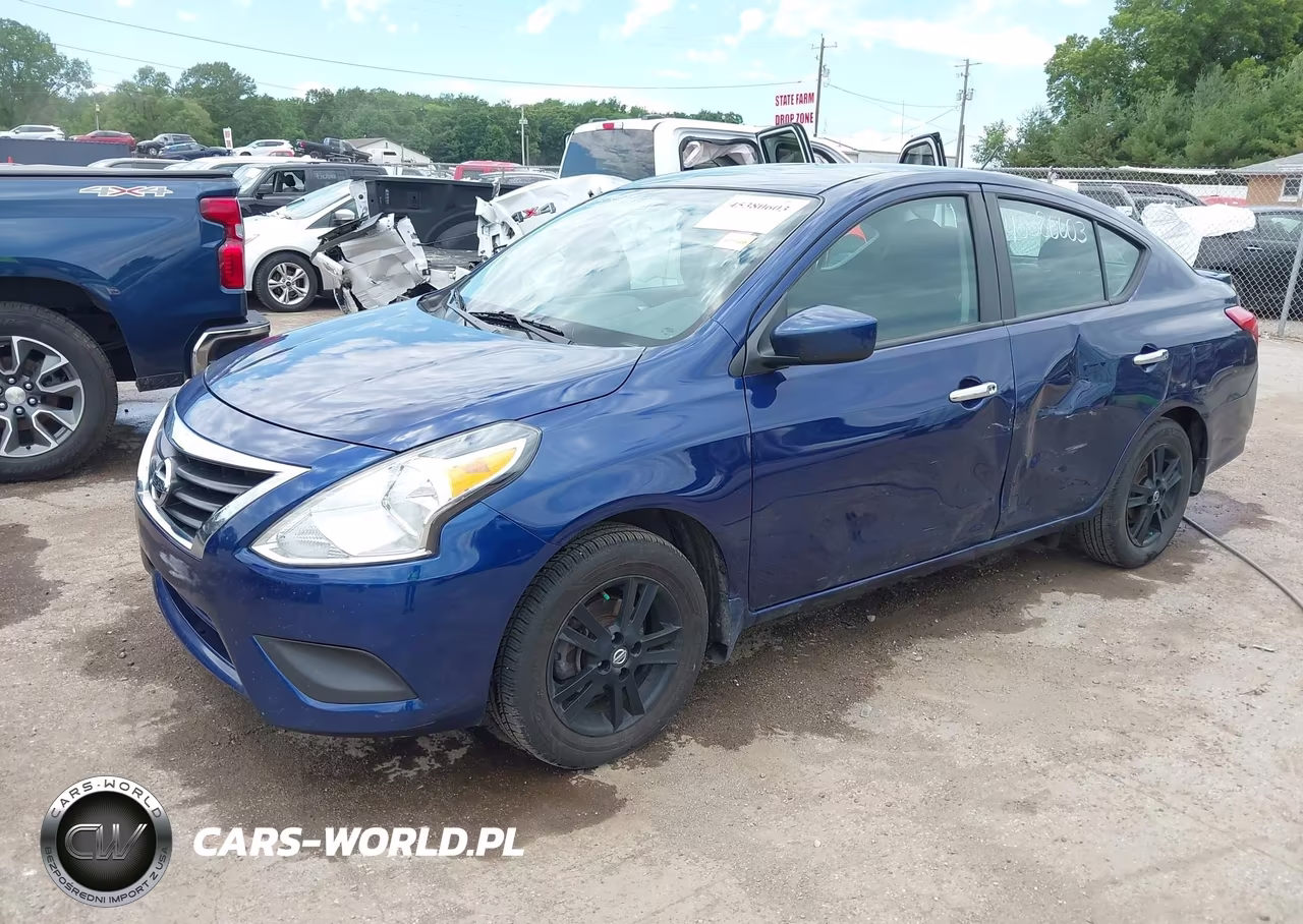 2019 Nissan Versa 1.6 Sv VIN:3N1CN7AP9KL878599 - 2