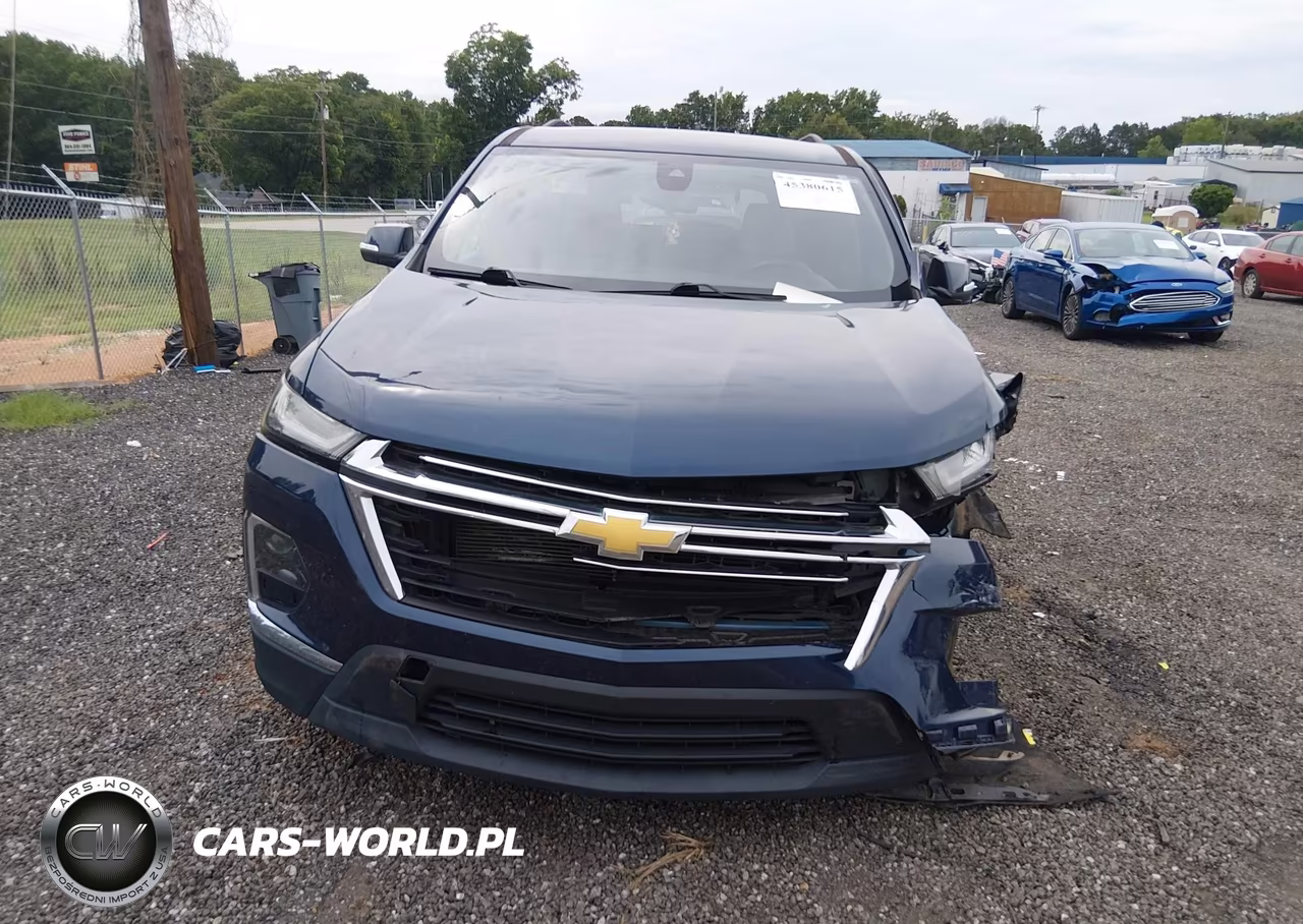 2022 Chevrolet Traverse Fwd Lt Cloth VIN:1GNERGKW2NJ133003 - 12