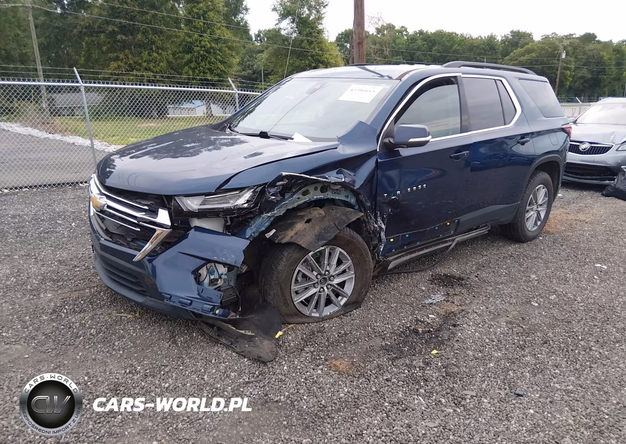 2022 Chevrolet Traverse Fwd Lt Cloth VIN:1GNERGKW2NJ133003 - 2