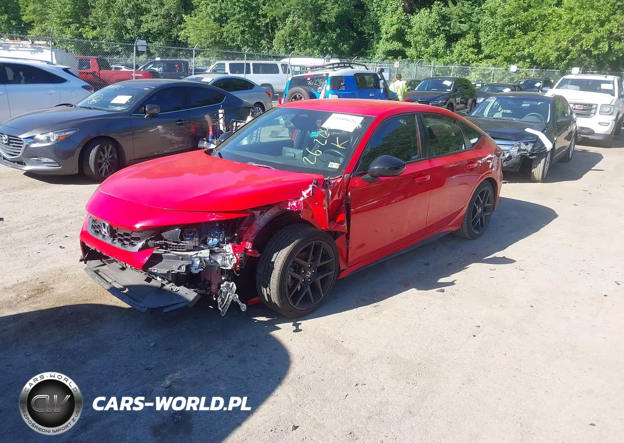2022 Honda Civic Sport VIN:19XFL2G80NE002659 - 2