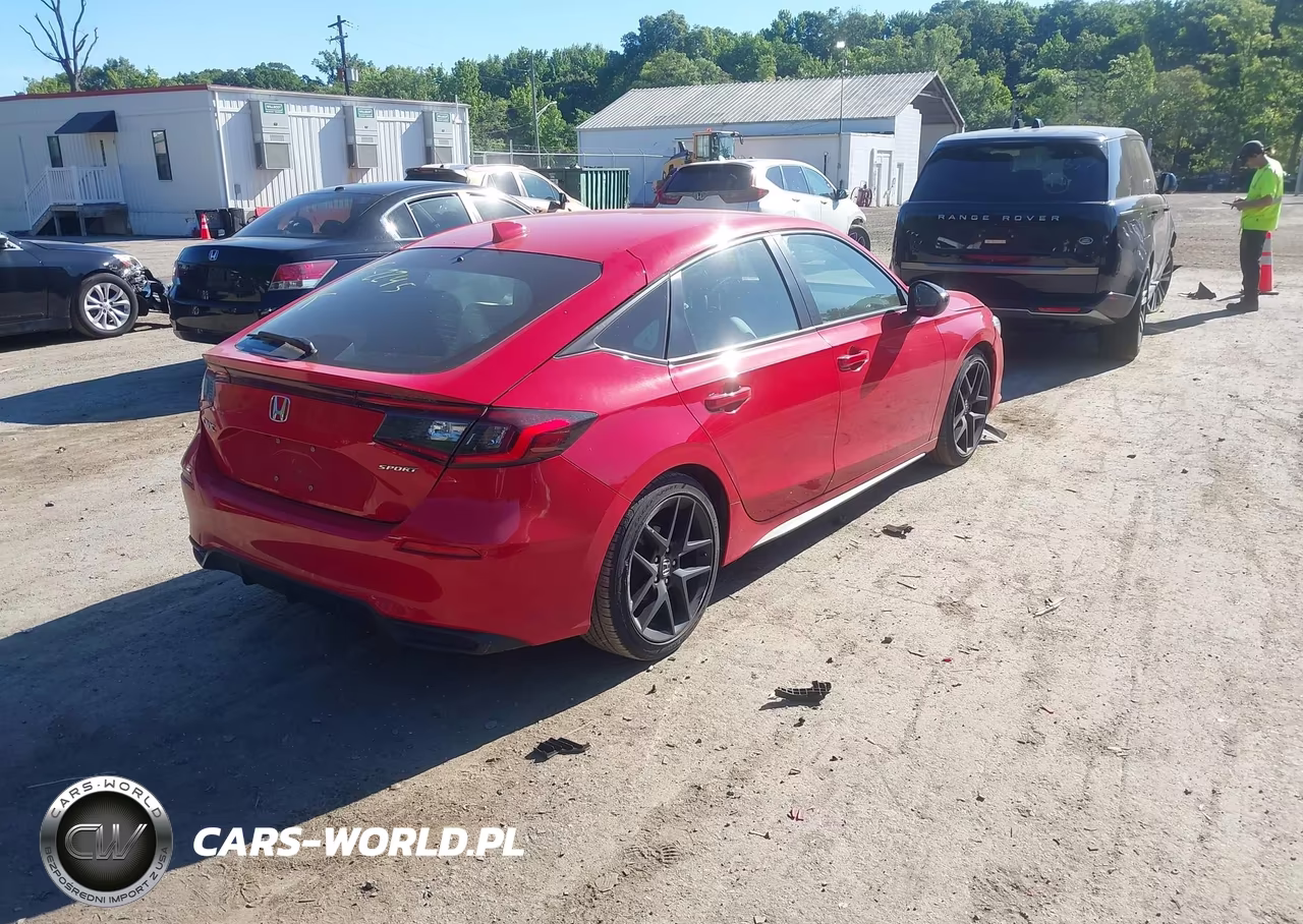 2022 Honda Civic Sport VIN:19XFL2G80NE002659 - 4