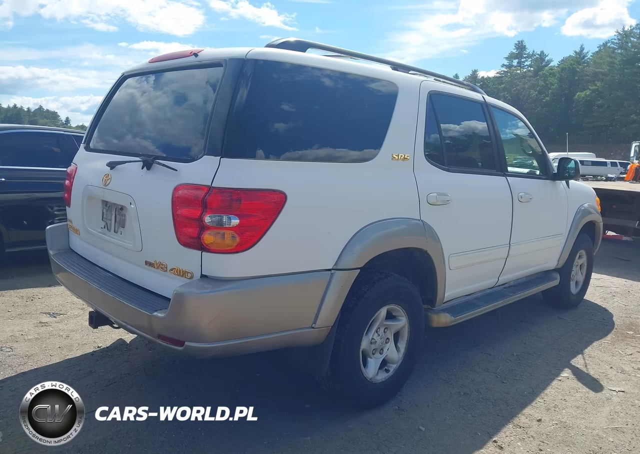 2001 Toyota Sequoia Sr5 V8 VIN:5TDBT44A91S047200 - 4