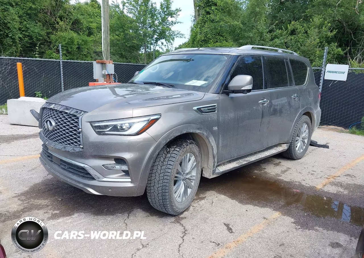 2019 Infiniti Qx80 Luxe VIN:JN8AZ2NE6K9235239 - 2