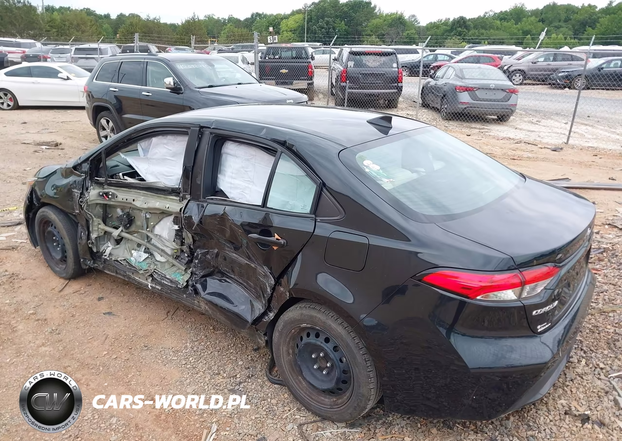 2021 Toyota Corolla Le VIN:5YFEPMAE9MP159615 - 3