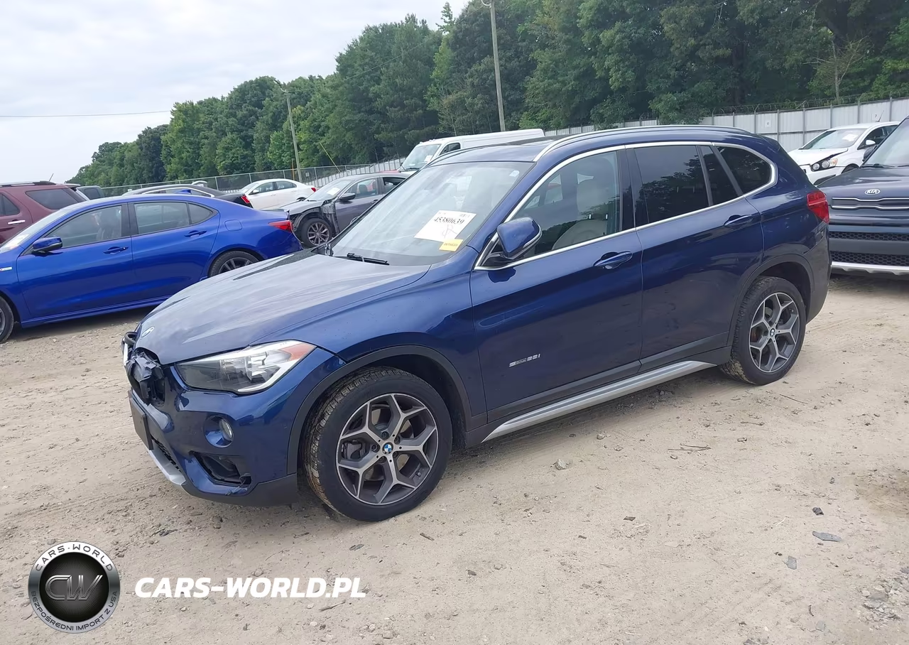2018 BMW X1 Sdrive28I VIN:WBXHU7C37J5H40600 - 2