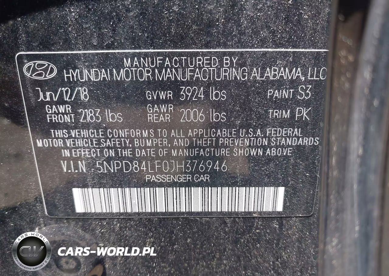 2018 Hyundai Elantra Value Edition VIN:5NPD84LF0JH376946 - 9