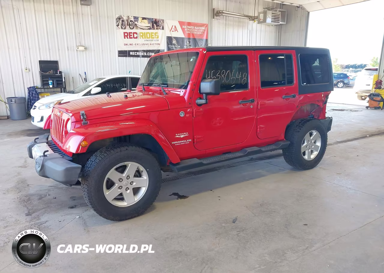 2012 Jeep Wrangler Unlimited Sahara VIN:1C4BJWEG8CL164047 - 2