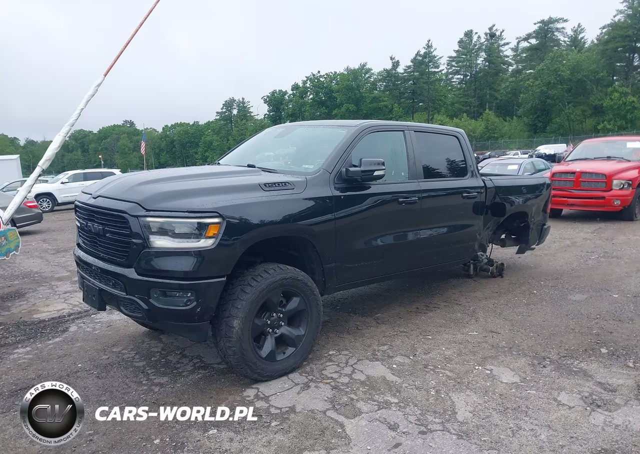 2019 Ram 1500 Big Horn-Lone Star 4X4 5'7 Box VIN:1C6SRFFT2KN732677 - 2