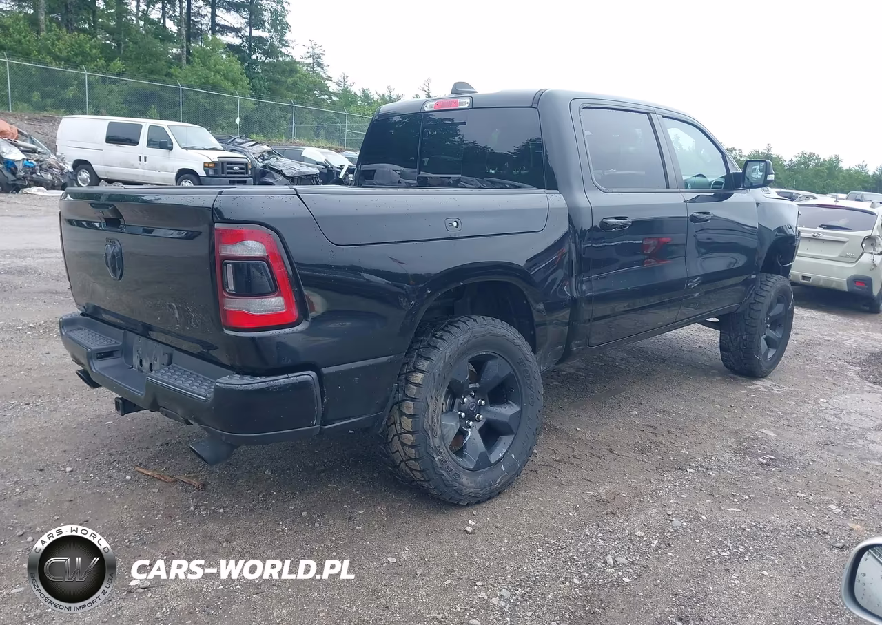 2019 Ram 1500 Big Horn-Lone Star 4X4 5'7 Box VIN:1C6SRFFT2KN732677 - 4