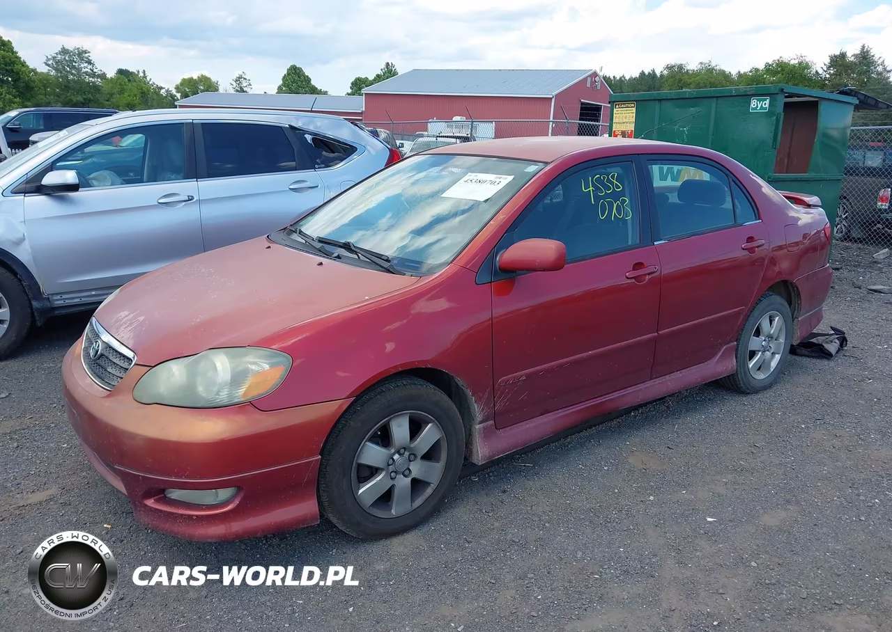 2005 Toyota Corolla S VIN:2T1BR32E65C431321 - 2
