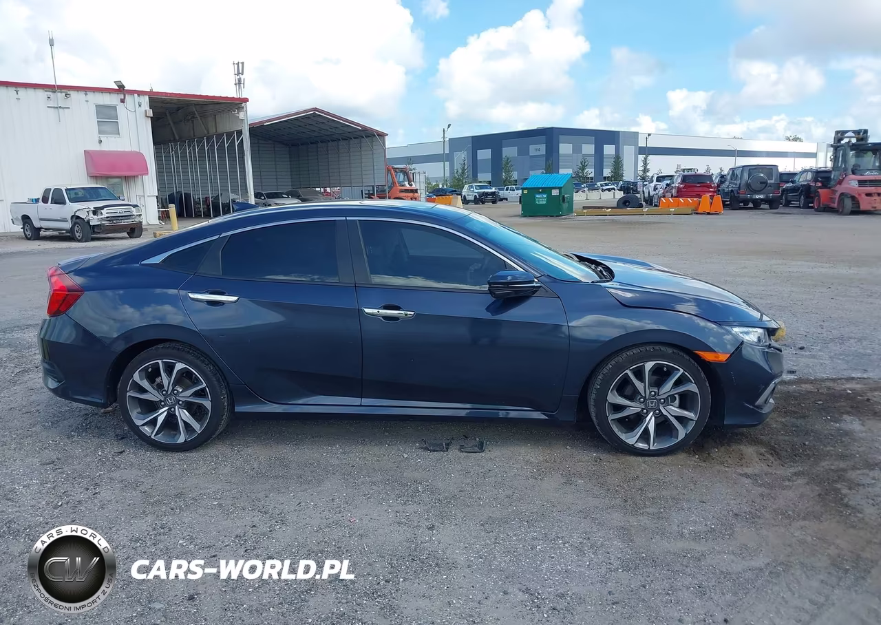 2019 Honda Civic Touring VIN:JHMFC1F92KX002192 - 13