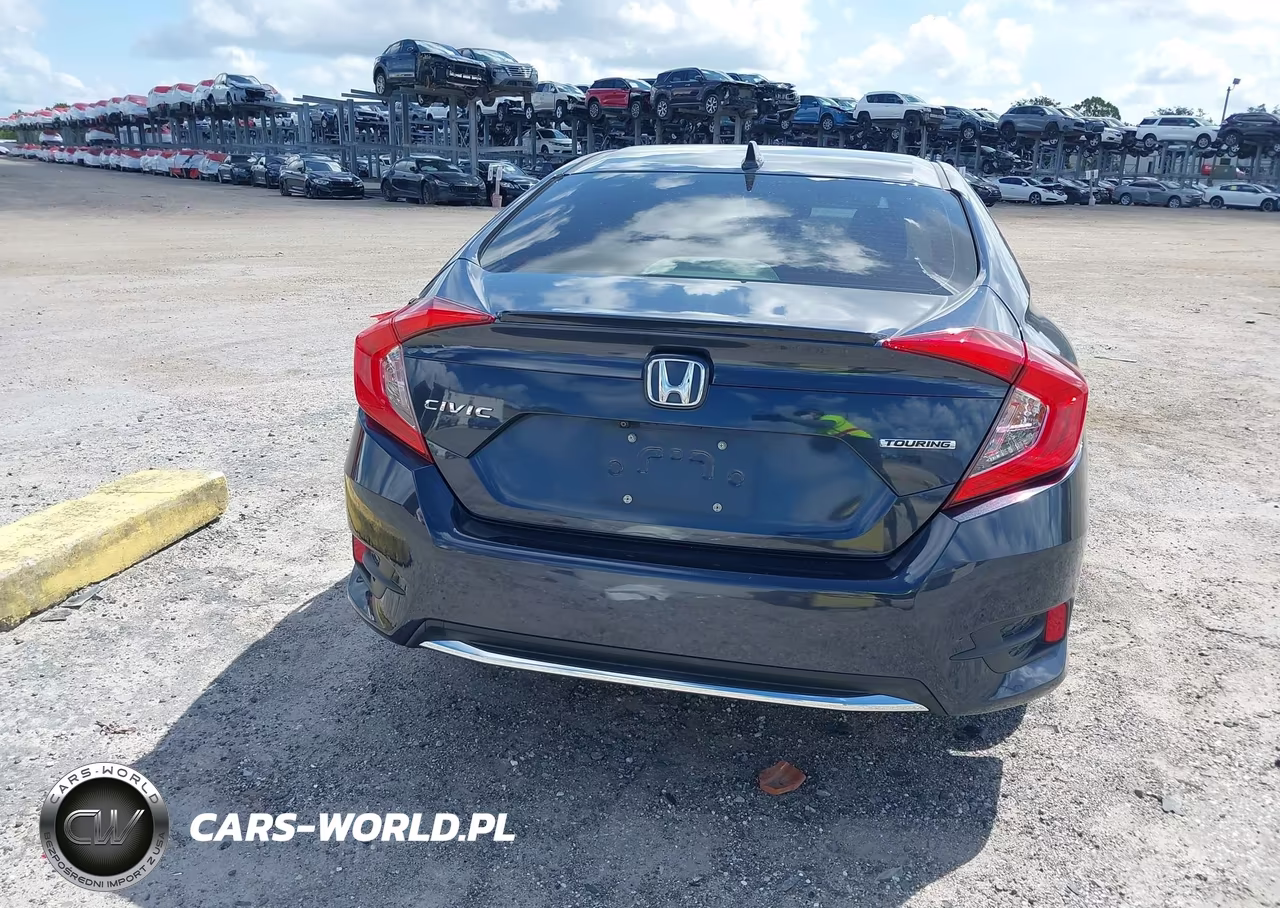 2019 Honda Civic Touring VIN:JHMFC1F92KX002192 - 16