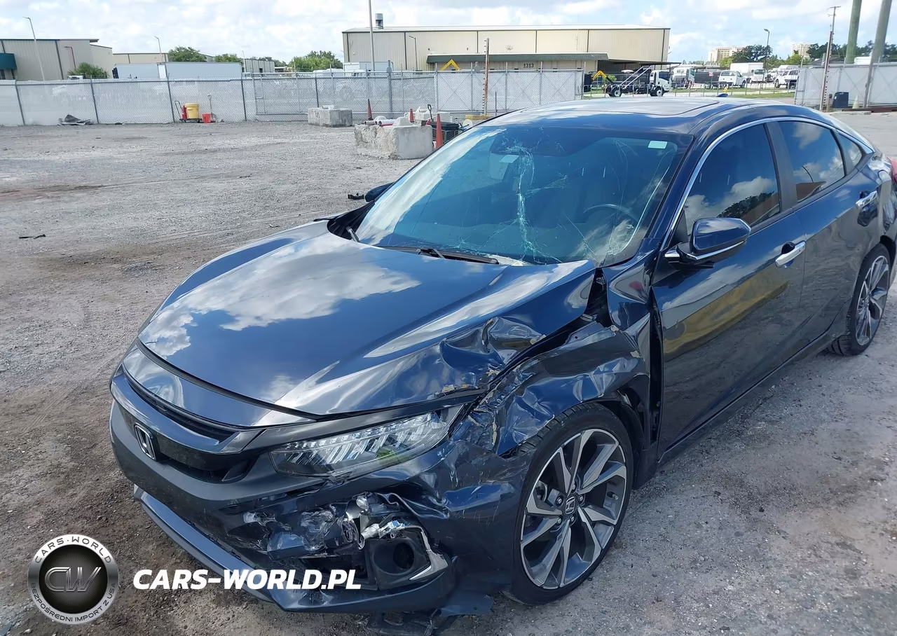 2019 Honda Civic Touring VIN:JHMFC1F92KX002192 - 6