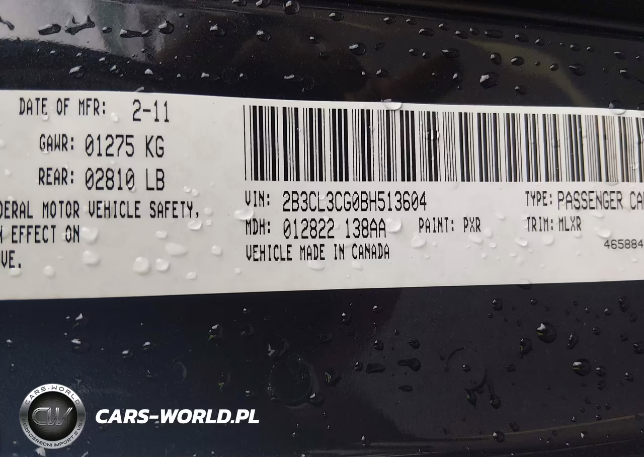2011 Dodge Charger Rallye Plus VIN:2B3CL3CG0BH513604 - 9