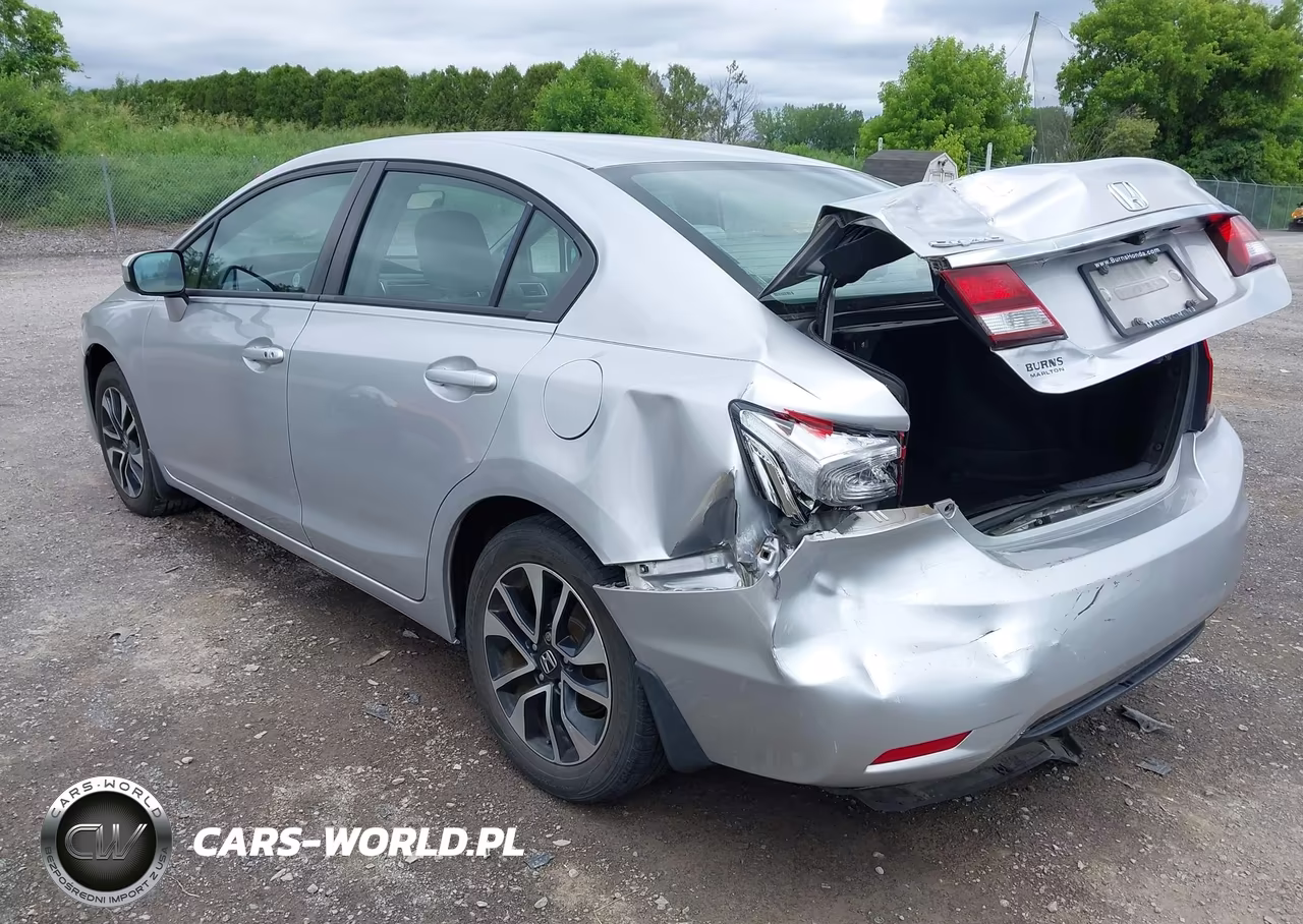 2015 Honda Civic Ex VIN:19XFB2F89FE200629 - 3