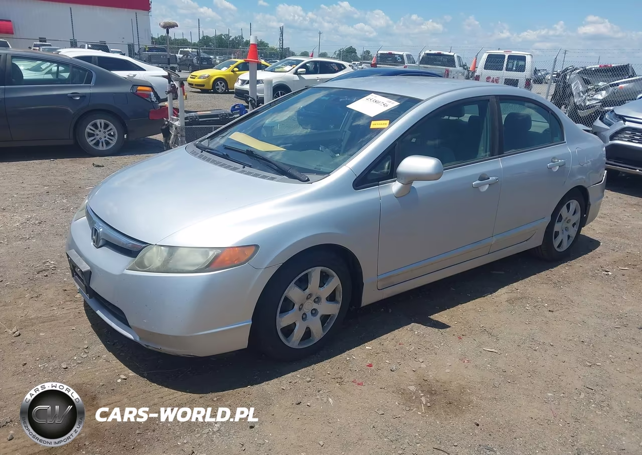 2008 Honda Civic Lx VIN:1HGFA16578L011539 - 2