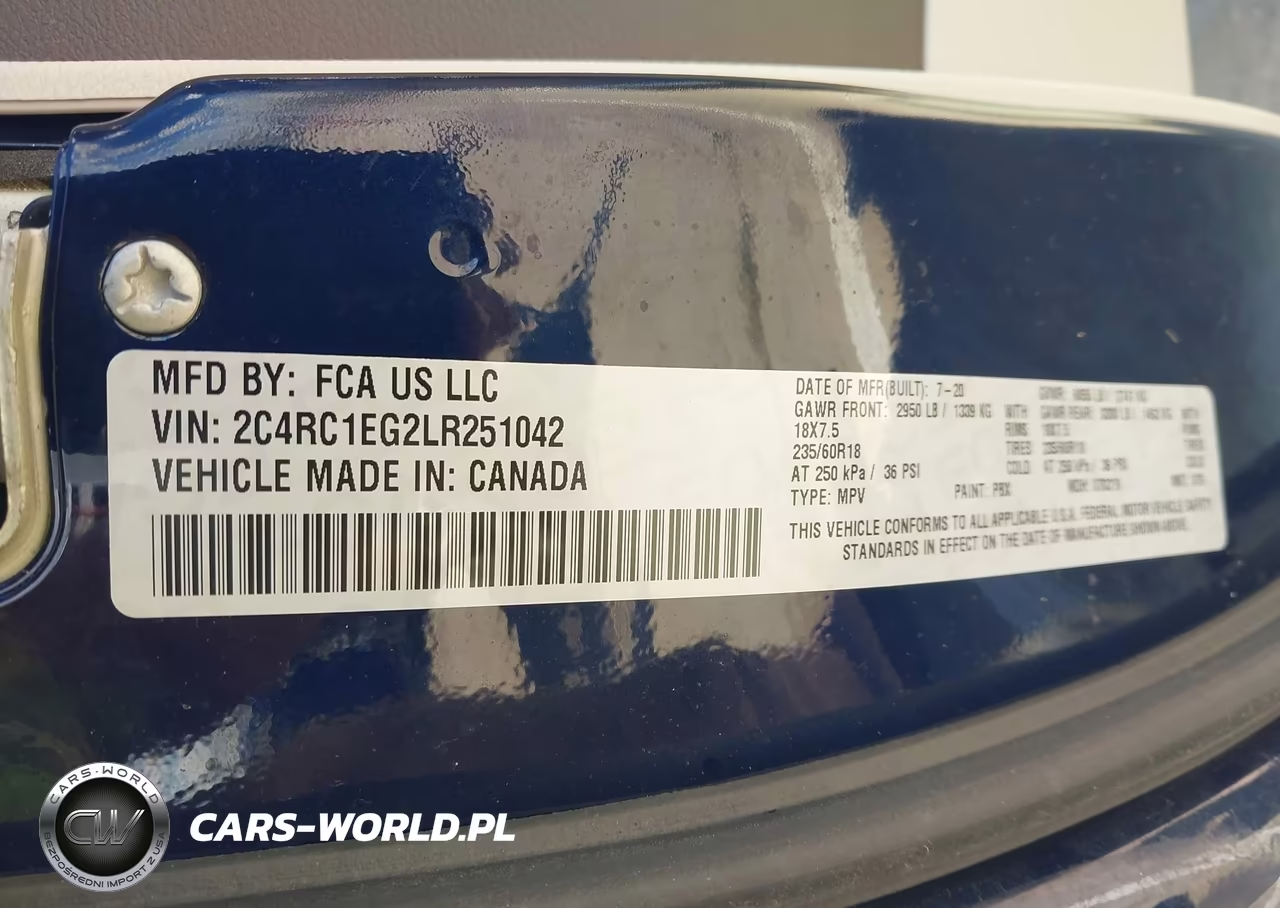 2020 Chrysler Pacifica Touring L Plus VIN:2C4RC1EG2LR251042 - 9