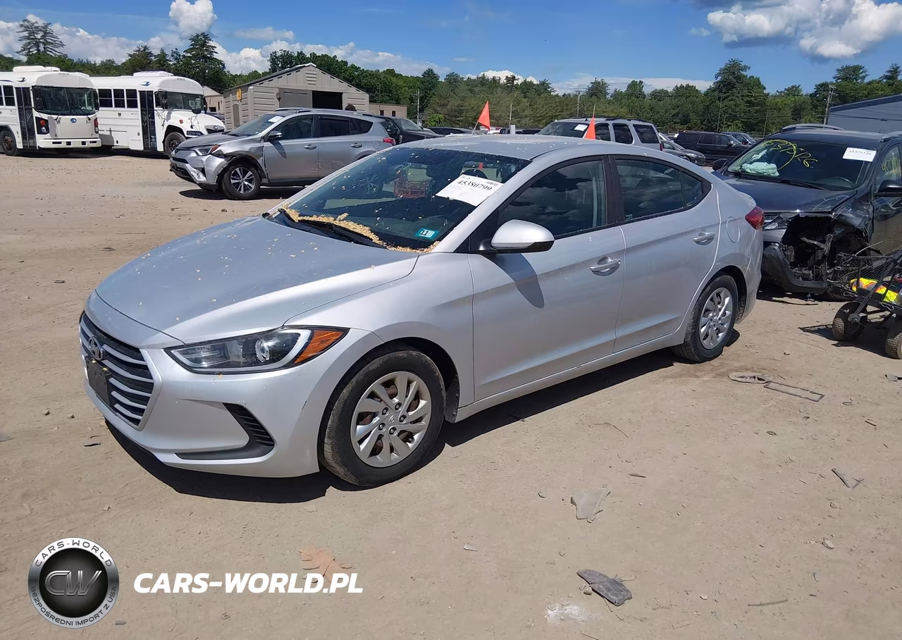 2018 Hyundai Elantra Se VIN:KMHD74LF6JU500027 - 2
