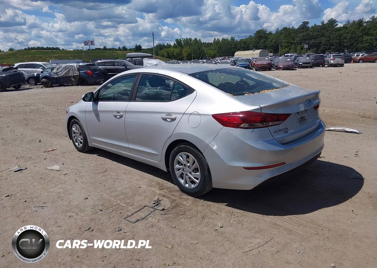 2018 Hyundai Elantra Se VIN:KMHD74LF6JU500027 - 3