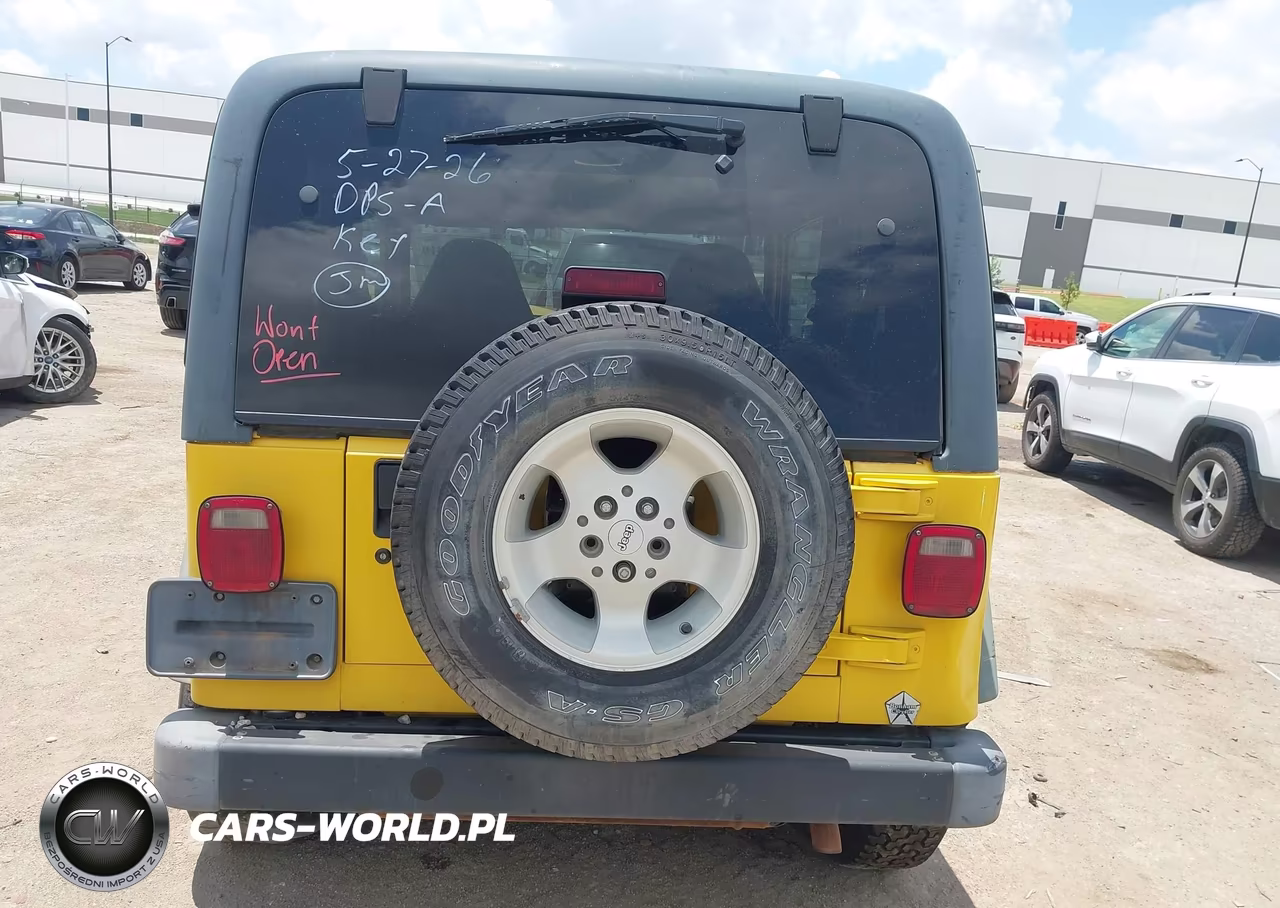 2001 Jeep Wrangler Sport VIN:1J4FA49S21P306607 - 16