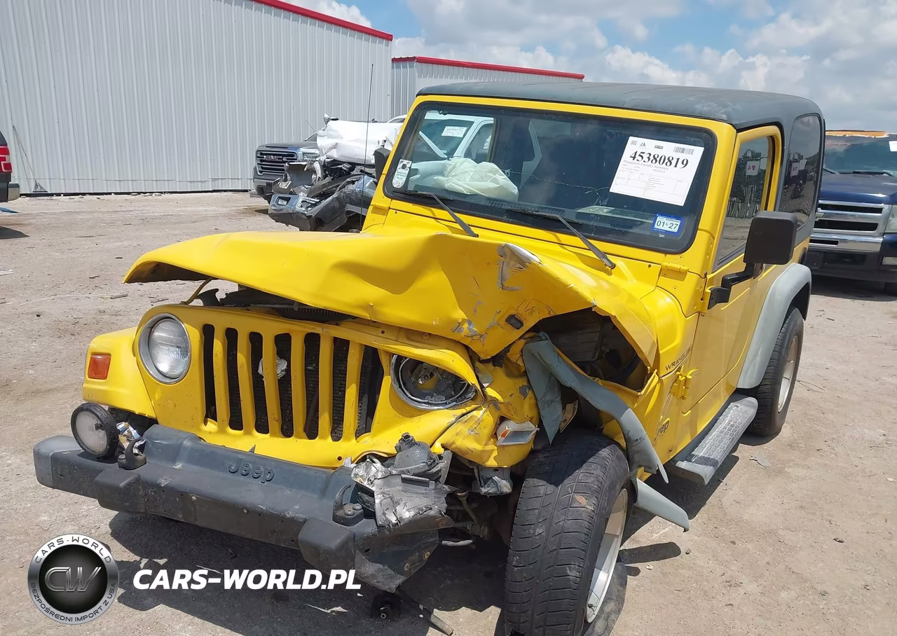 2001 Jeep Wrangler Sport VIN:1J4FA49S21P306607 - 2