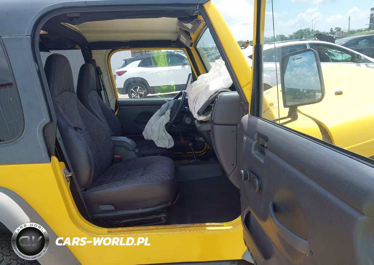 2001 Jeep Wrangler Sport VIN:1J4FA49S21P306607 - 5
