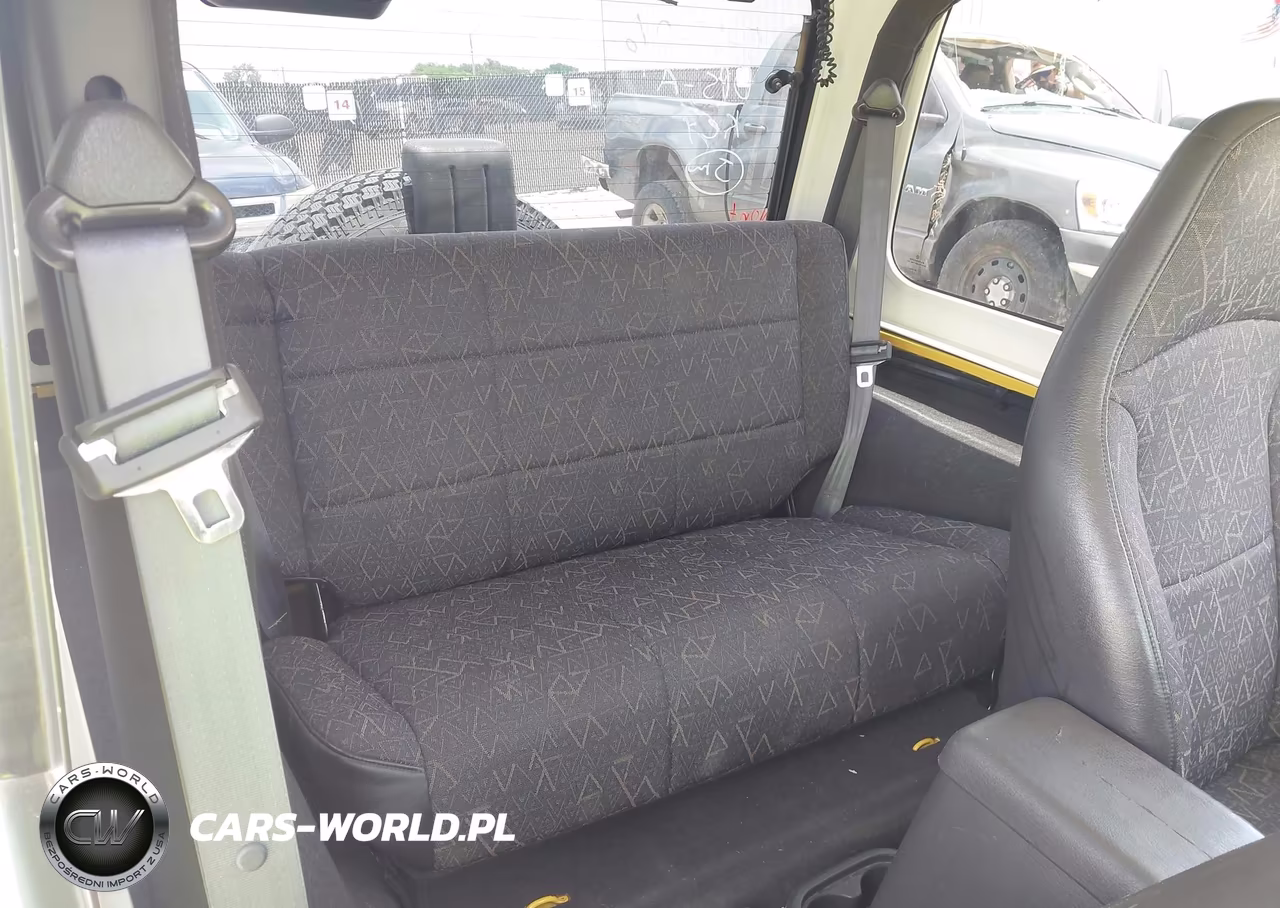 2001 Jeep Wrangler Sport VIN:1J4FA49S21P306607 - 8