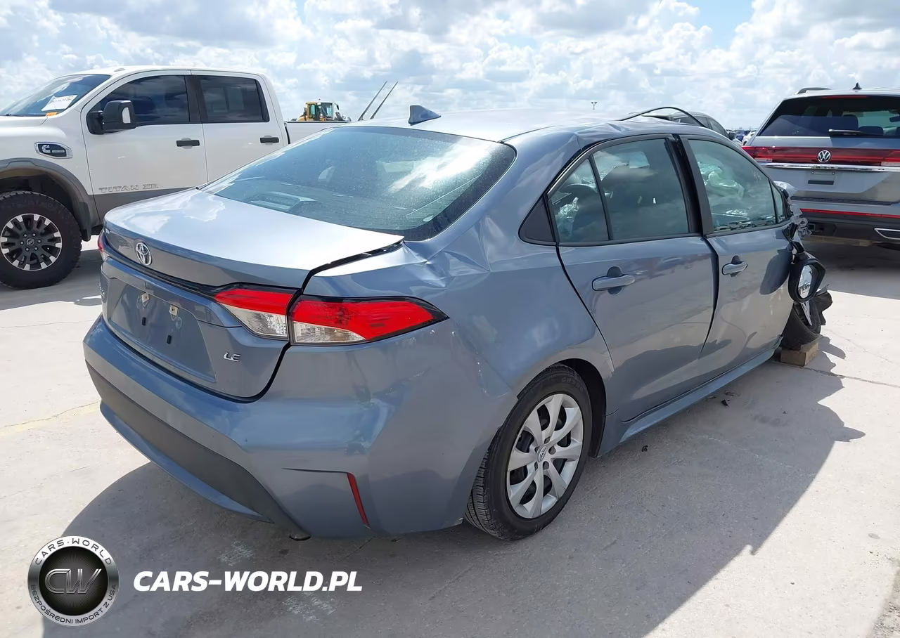 2022 Toyota Corolla Le VIN:5YFEPMAE2NP368390 - 4