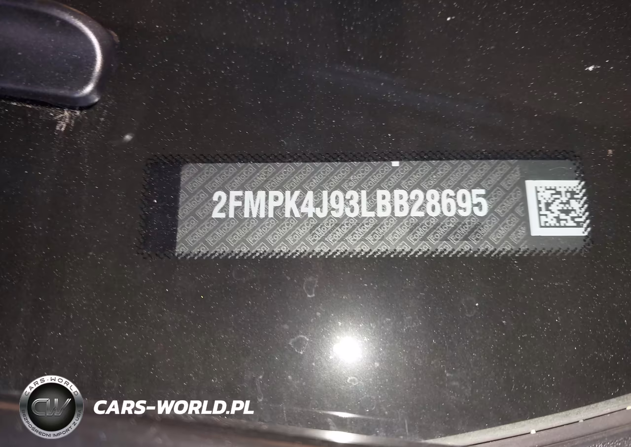 2020 Ford Edge Sel VIN:2FMPK4J93LBB28695 - 9