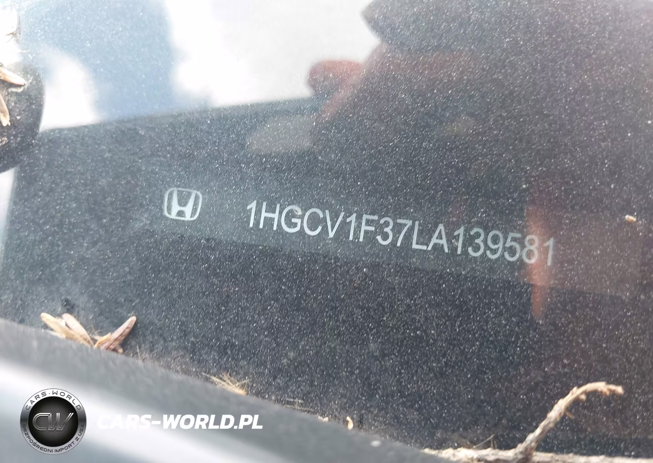 2020 Honda Accord Sport VIN:1HGCV1F37LA139581 - 9