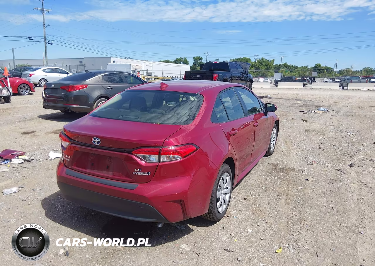 2023 Toyota Corolla Hybrid Le VIN:JTDBCMFE5PJ002664 - 4