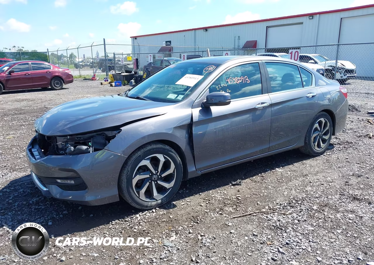 2016 Honda Accord Ex VIN:1HGCR2F76GA205279 - 2