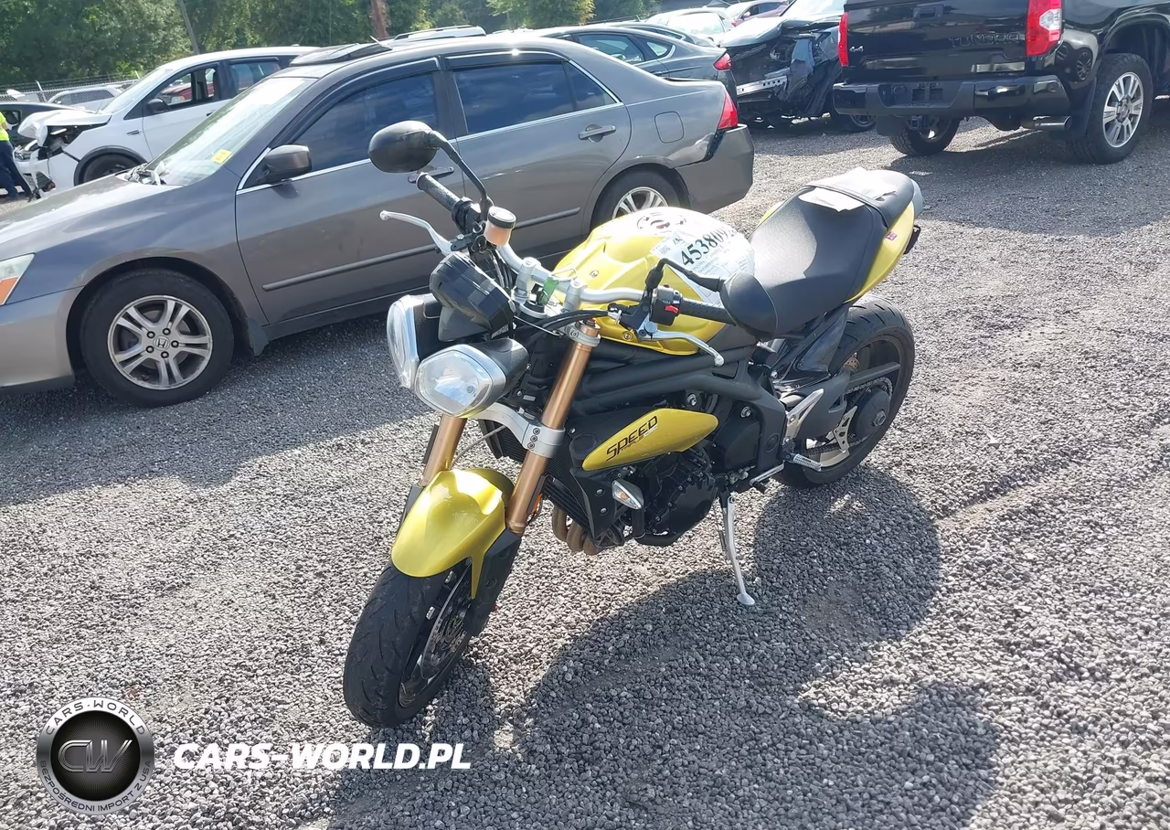 2013 Triumph Motorcycle Speed Triple Abs VIN:SMTN01PK2DT555931 - 2
