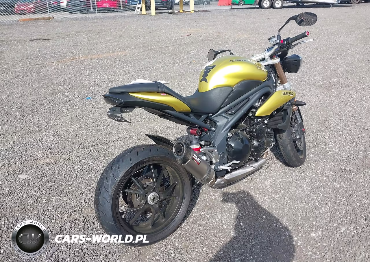 2013 Triumph Motorcycle Speed Triple Abs VIN:SMTN01PK2DT555931 - 4