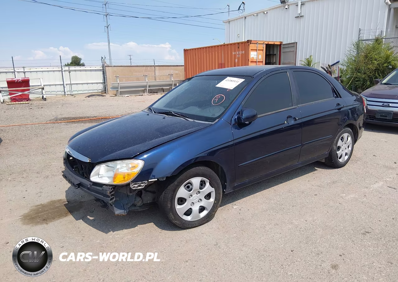 2007 Kia Spectra Ex VIN:KNAFE121575399201 - 2