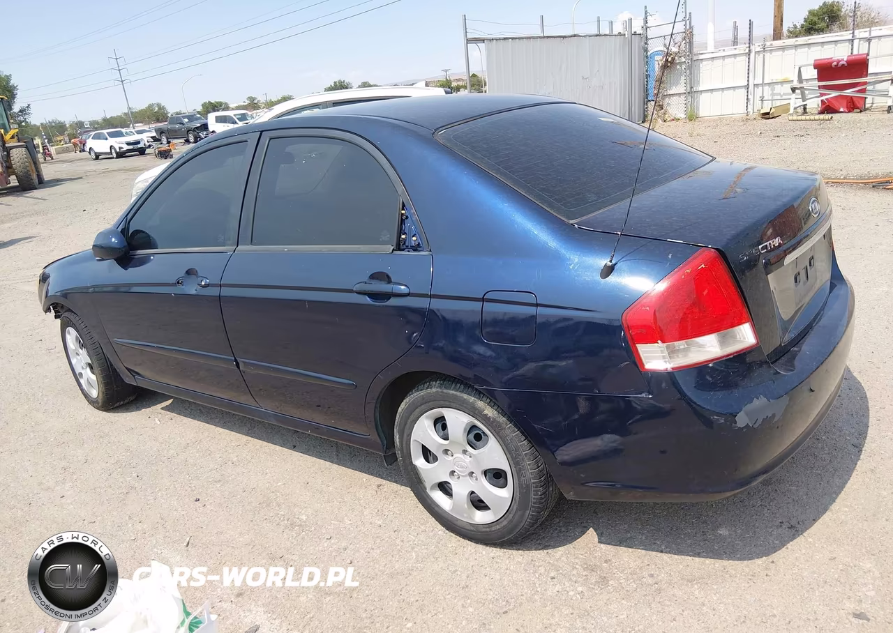 2007 Kia Spectra Ex VIN:KNAFE121575399201 - 3